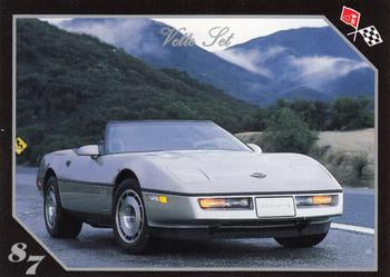 #63 1987 Corvette Convertible - 1991 Collect-A-Card Vette Set