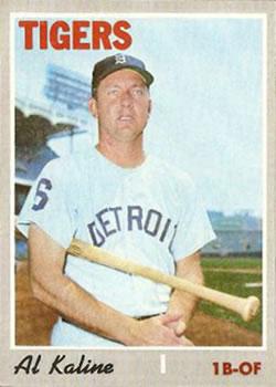 #640 Al Kaline - Detroit Tigers - 1970 Topps Baseball