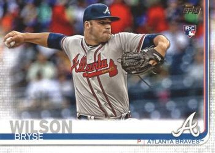 #641 Bryse Wilson - Atlanta Braves - 2019 Topps Baseball