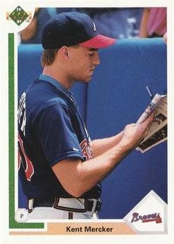 #642 Kent Mercker - Atlanta Braves - 1991 Upper Deck Baseball