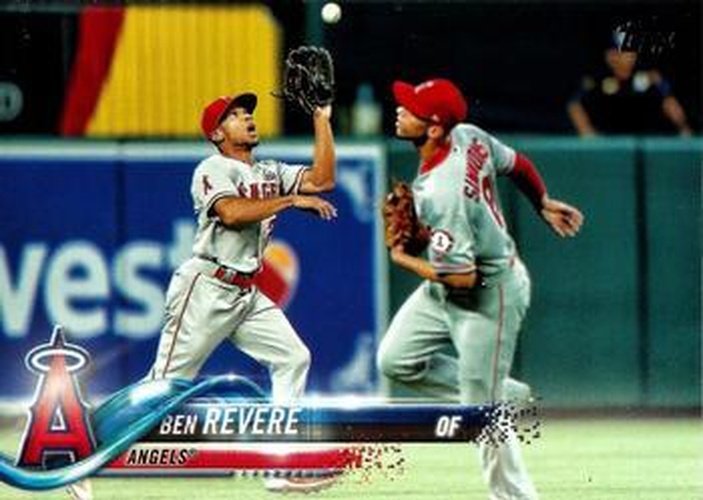 #642 Ben Revere - Los Angeles Angels - 2018 Topps Baseball