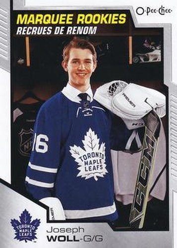 #642 Joseph Woll - Toronto Maple Leafs - 2020-21 O-Pee-Chee Update Hockey
