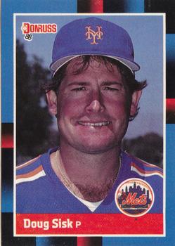 #642 Doug Sisk - New York Mets - 1988 Donruss Baseball