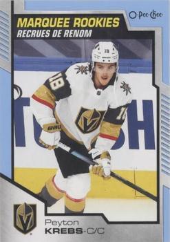 #643 Peyton Krebs - Vegas Golden Knights - 2020-21 O-Pee-Chee Update Blue Hockey