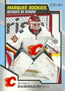 #644 Artem Zagidulin - Calgary Flames - 2020-21 O-Pee-Chee Update Blue Hockey