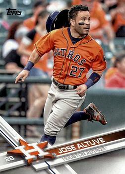 #644 Jose Altuve - Houston Astros - 2017 Topps Baseball