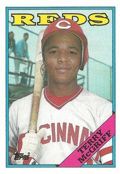 #644 Terry McGriff - Cincinnati Reds - 1988 Topps Baseball