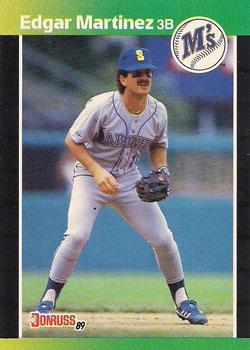#645 Edgar Martinez - Seattle Mariners - 1989 Donruss Baseball