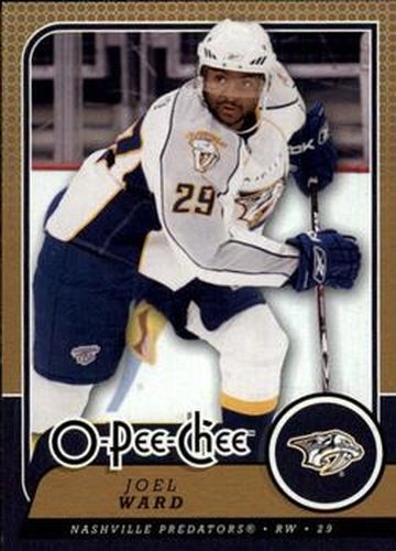 #645 Joel Ward - Nashville Predators - 2008-09 O-Pee-Chee Hockey