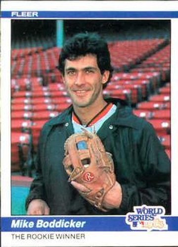 #645 Mike Boddicker WS - Baltimore Orioles - 1984 Fleer Baseball