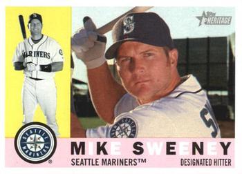 #645 Mike Sweeney - Seattle Mariners - 2009 Topps Heritage Baseball