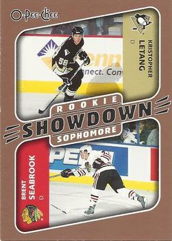 #645 Kristopher Letang / Brent Seabrook - Chicago Blackhawks / Pittsburgh Penguins - 2006-07 O-Pee-Chee Hockey