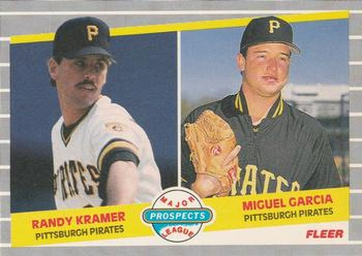 #647 Randy Kramer / Miguel Garcia - Pittsburgh Pirates - 1989 Fleer Baseball