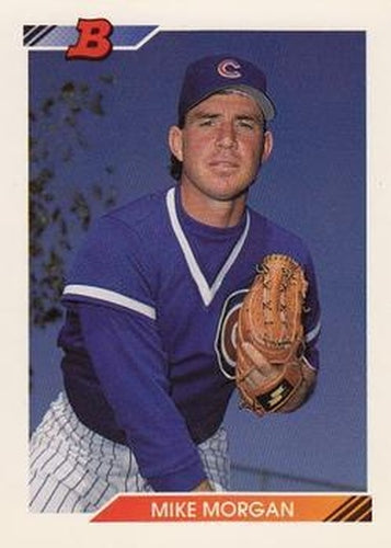 #647 Mike Morgan - Chicago Cubs - 1992 Bowman Baseball