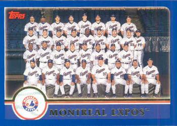 #647 Montreal Expos - Montreal Expos - 2003 Topps Baseball