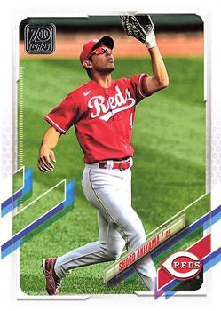 #647 Shogo Akiyama - Cincinnati Reds - 2021 Topps Baseball