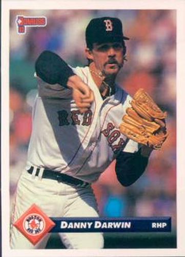 #647 Danny Darwin - Boston Red Sox - 1993 Donruss Baseball