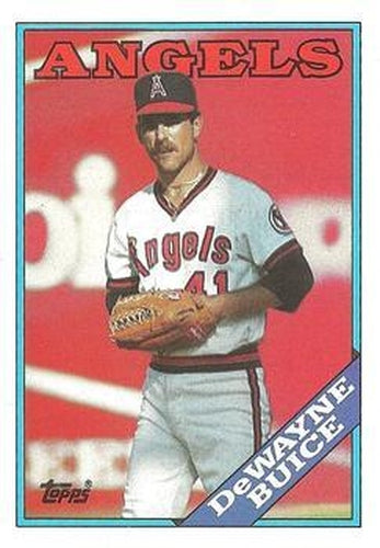 #649 DeWayne Buice - California Angels - 1988 Topps Baseball