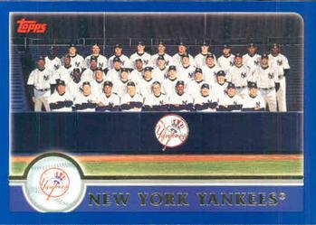 #649 New York Yankees - New York Yankees - 2003 Topps Baseball