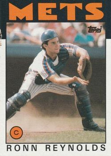 #649 Ronn Reynolds - New York Mets - 1986 Topps Baseball