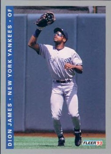 #649 Dion James - New York Yankees - 1993 Fleer Baseball