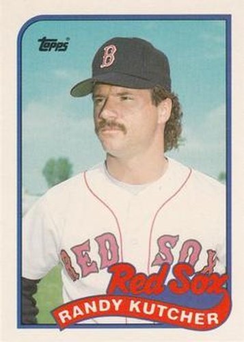 #64T Randy Kutcher - Boston Red Sox - 1989 Topps Traded Baseball