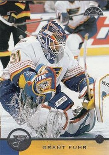 #64 Grant Fuhr - St. Louis Blues - 1996-97 Leaf Hockey
