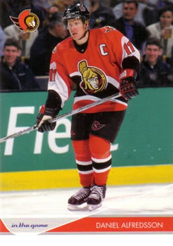 #64 Daniel Alfredsson - Ottawa Senators - 2003-04 In The Game Toronto Star Hockey
