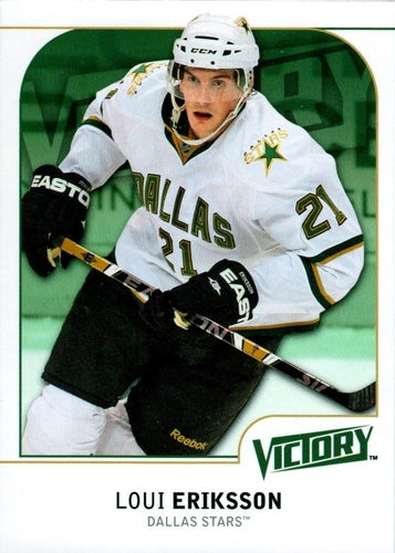 #64 Loui Eriksson - Dallas Stars - 2009-10 Upper Deck Victory Hockey