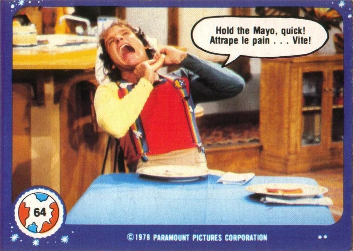 #64 Hold the Mayo, Quick! - 1978 O-Pee-Chee Mork & Mindy