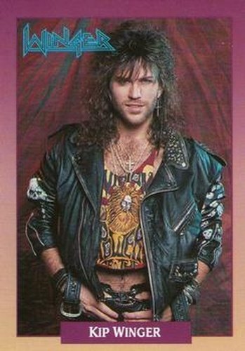 #64 Kip Winger - 1991 Brockum Rock Cards
