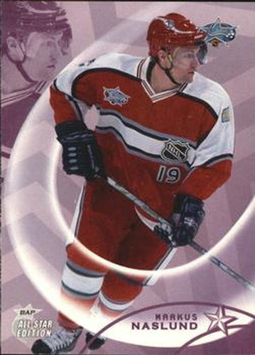 #64 Markus Naslund - Vancouver Canucks - 2002-03 Be a Player All-Star Edition Hockey