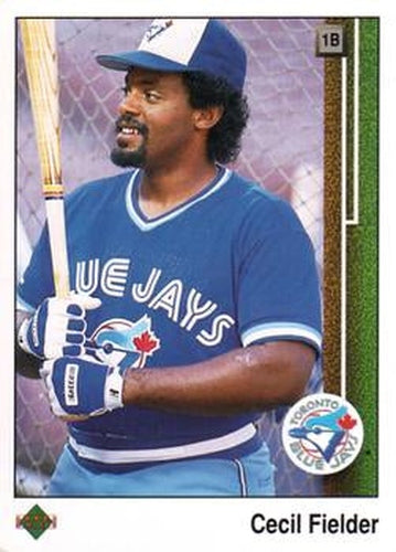 #364 Cecil Fielder - Toronto Blue Jays - 1989 Upper Deck Baseball