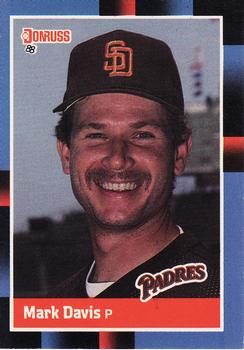 #64 Mark Davis - San Diego Padres - 1988 Donruss Baseball