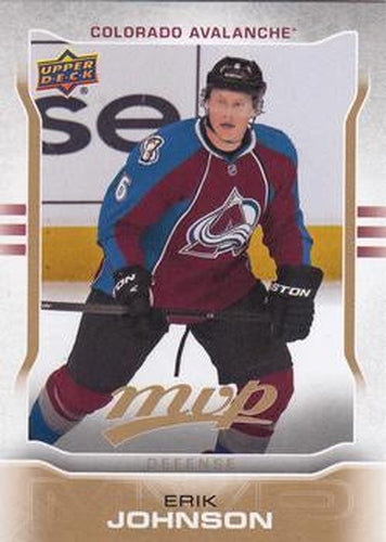 #64 Erik Johnson - Colorado Avalanche - 2014-15 Upper Deck MVP Hockey