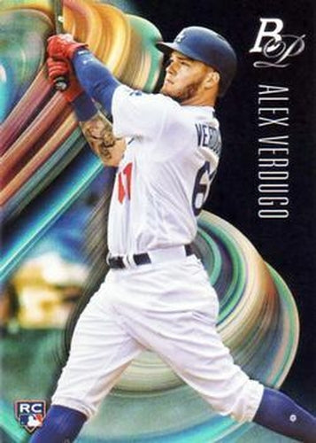 #64 Alex Verdugo - Los Angeles Dodgers - 2018 Bowman Platinum Baseball
