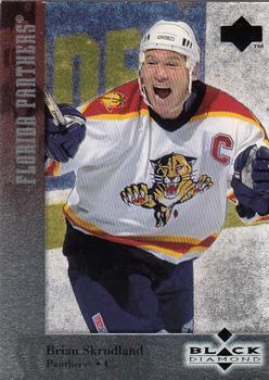 #64 Brian Skrudland - Florida Panthers - 1996-97 Upper Deck Black Diamond Hockey