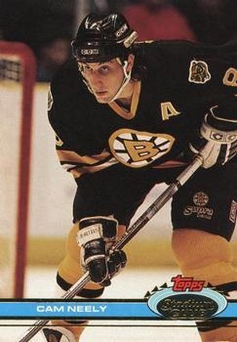 #64 Cam Neely - Boston Bruins - 1991-92 Stadium Club Hockey