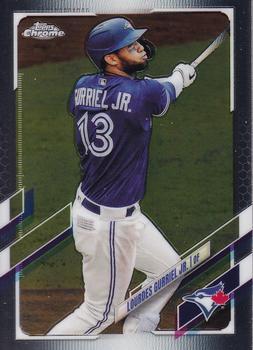 #64 Lourdes Gurriel Jr. - Toronto Blue Jays - 2021 Topps Chrome Baseball