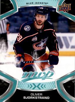 #64 Oliver Bjorkstrand - Columbus Blue Jackets - 2021-22 Upper Deck MVP Hockey