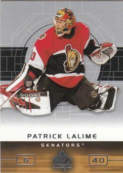 #64 Patrick Lalime - Ottawa Senators - 2002-03 SP Authentic Hockey