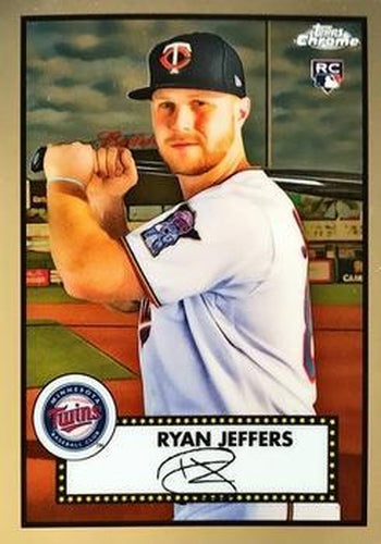 #64 Ryan Jeffers - Minnesota Twins - 2021 Topps Chrome Platinum Anniversary Baseball