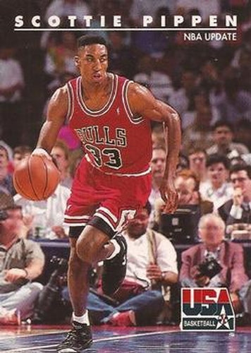 #64 Scottie Pippen - USA - 1992 SkyBox USA Basketball