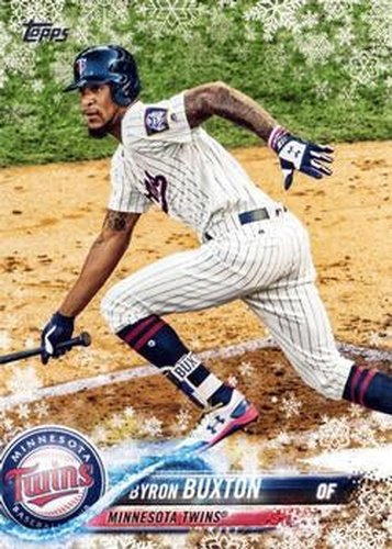 #HMW64 Byron Buxton - Minnesota Twins - 2018 Topps Holiday Baseball