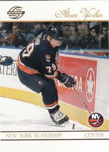 #64 Alexei Yashin - New York Islanders - 2003-04 Pacific Supreme Hockey