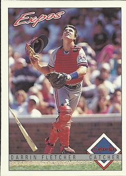 #64 Darrin Fletcher - Montreal Expos - 1993 O-Pee-Chee Baseball