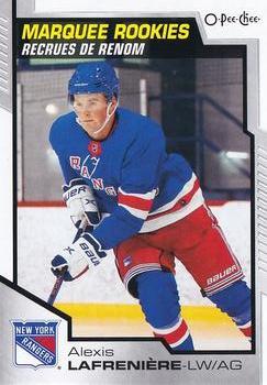 #650 Alexis Lafreniere - New York Rangers - 2020-21 O-Pee-Chee Update Hockey