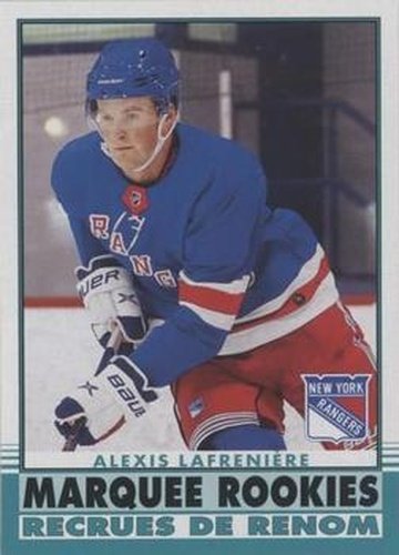 #650 Alexis Lafreniere - New York Rangers - 2020-21 O-Pee-Chee Update Retro Hockey