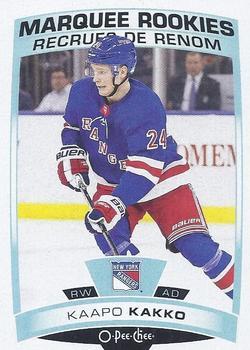 #650 Kaapo Kakko - New York Rangers - 2019-20 O-Pee-Chee Update Hockey