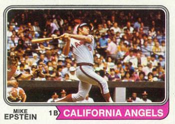 #650 Mike Epstein - California Angels - 1974 Topps Baseball